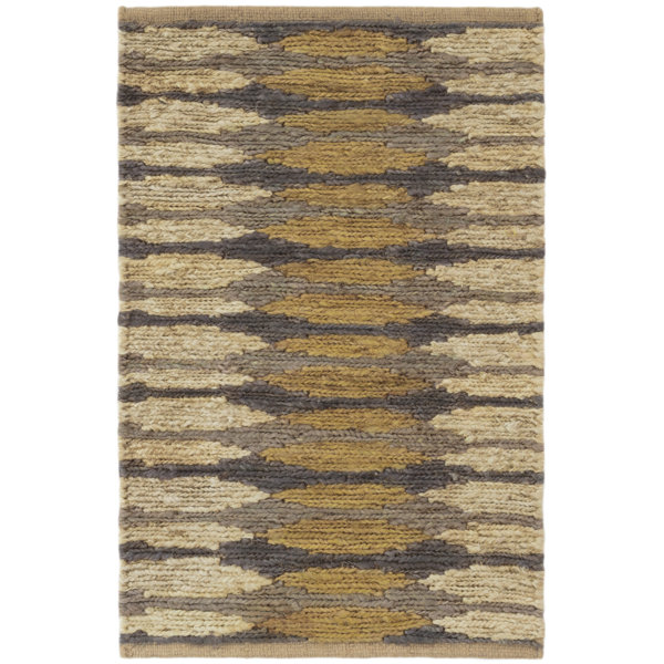 Dash and Albert Rugs Snapdragon Geometric Handmade Flatweave Jute/Sisal